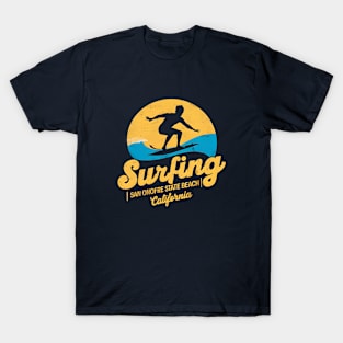 Surfing | San Onofre State Beach | California | Surfing lover gifts T-Shirt